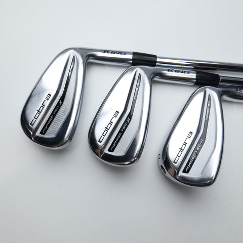 Used Cobra Forged Tec X Iron Set / 5 - PW / Stiff Flex