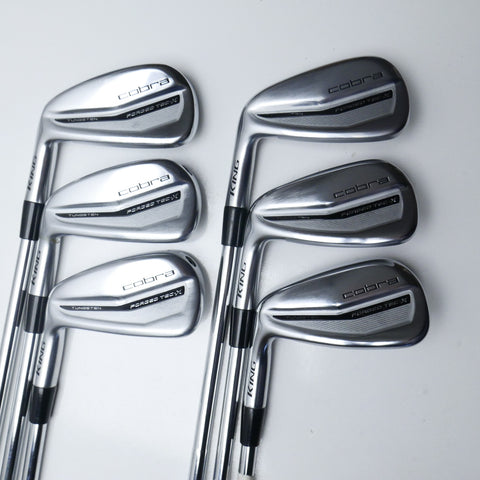Used Cobra Forged Tec X Iron Set / 5 - PW / Stiff Flex / Left-Handed
