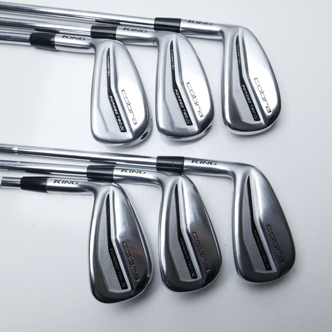 Used Cobra Forged Tec X Iron Set / 5 - PW / Stiff Flex / Left-Handed