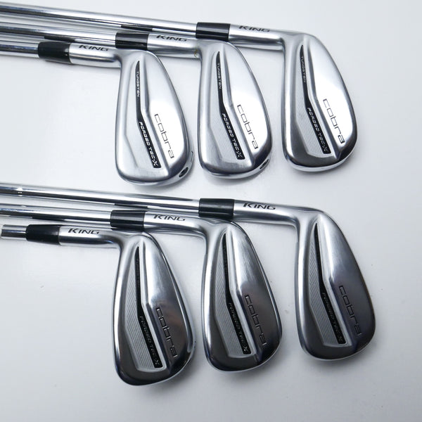 Used Cobra Forged Tec X Iron Set / 5 - PW / Stiff Flex / Left-Handed