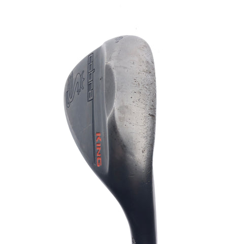 Used Cobra KING Black Lob Wedge / 58.0 Degrees / Stiff Flex