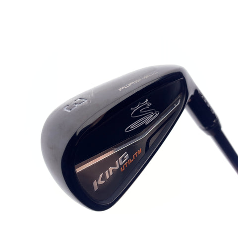Used Cobra KING Black Utility 3 Hybrid / 18.5 Degrees / Stiff Flex
