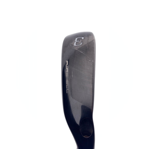 Used Cobra KING Black Utility 3 Hybrid / 18.5 Degrees / Stiff Flex