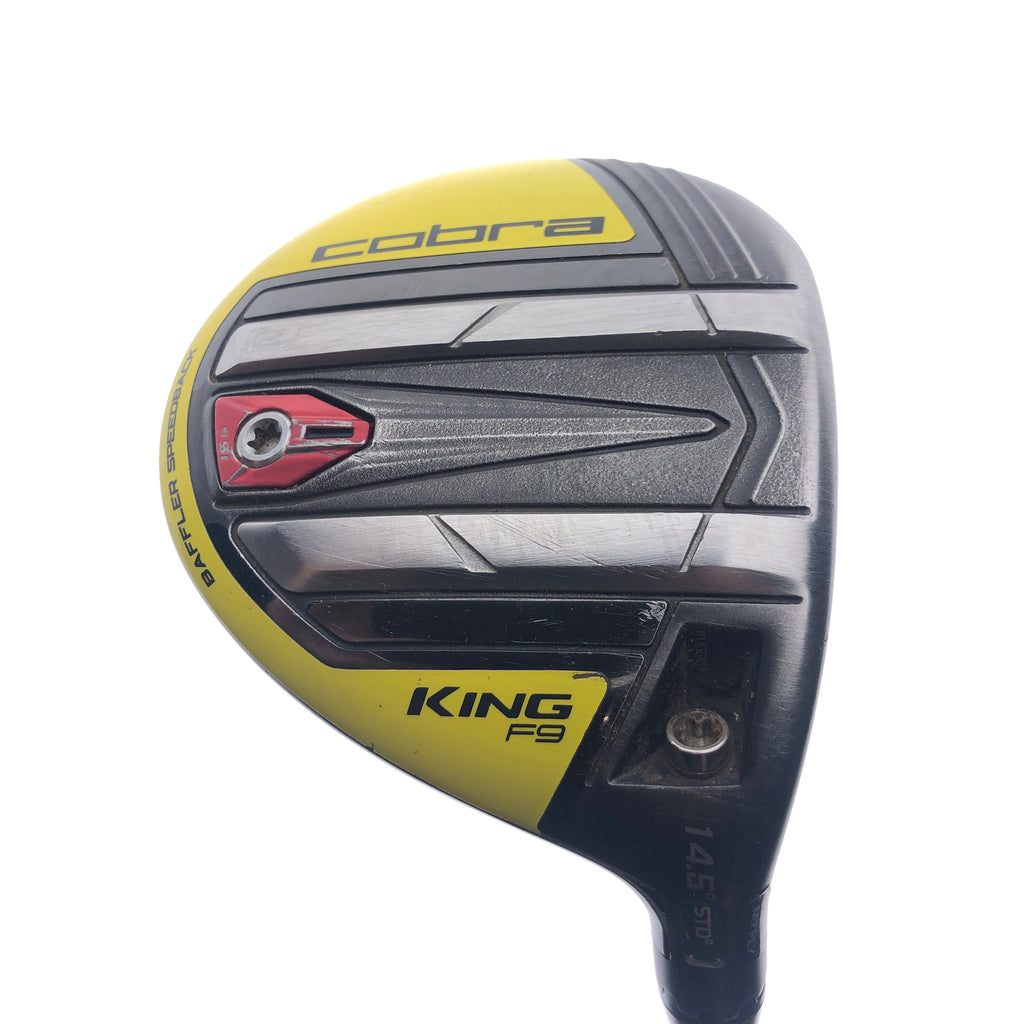 Used Cobra KING F9 Speedback 3 Fairway Wood / 14.5 Degrees / Regular Flex