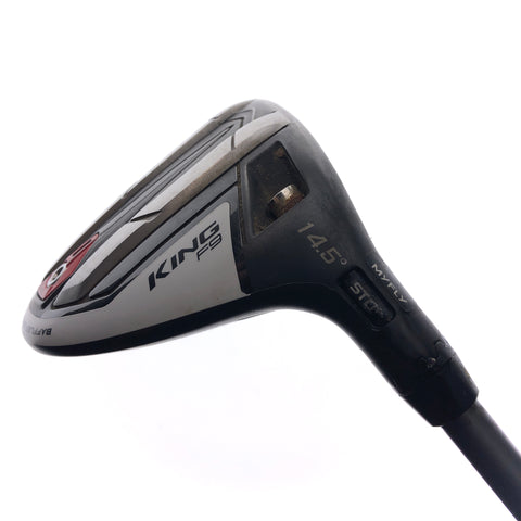 Used Cobra KING F9 Speedback 3 Fairway Wood / 14.5 Degrees / Stiff Flex