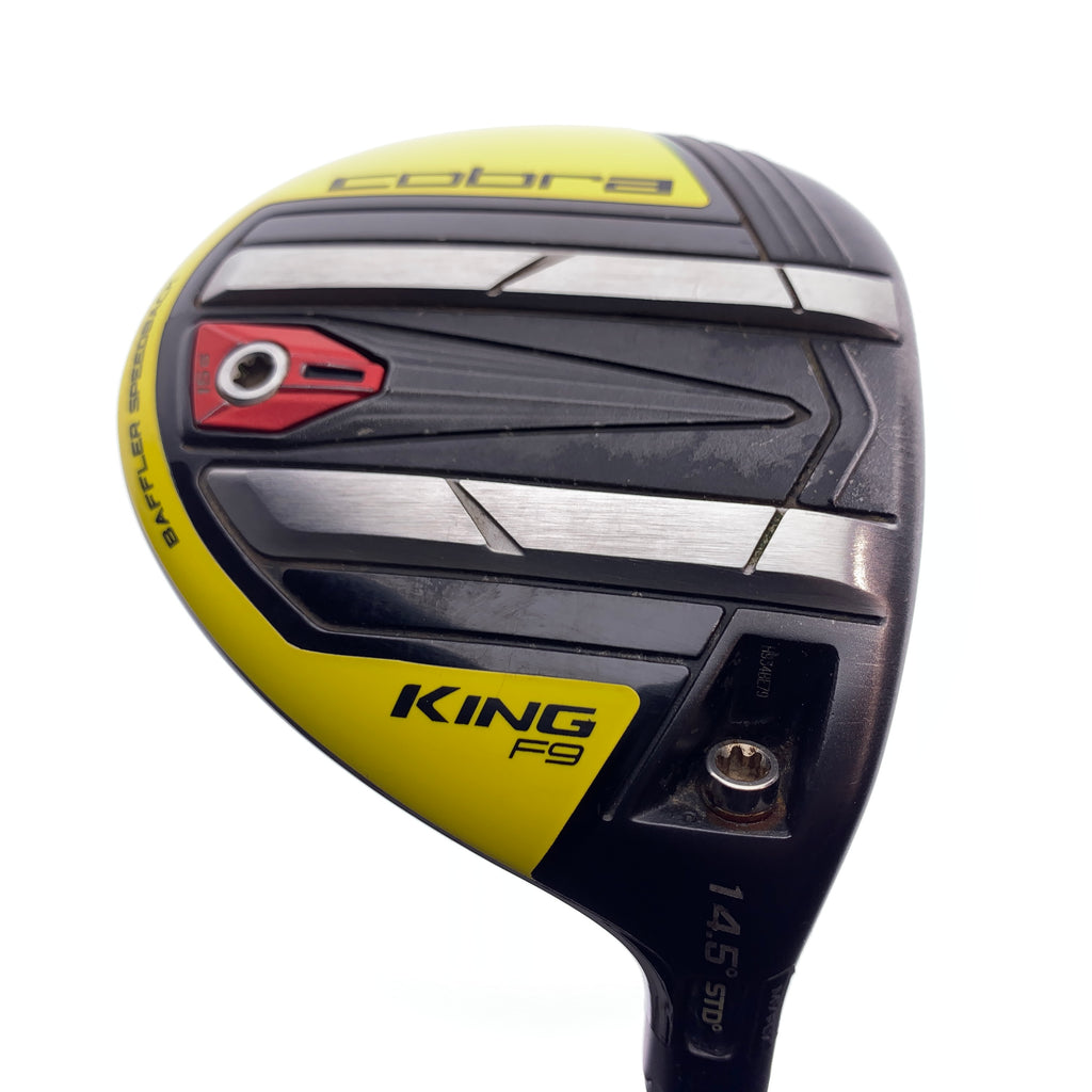 Used Cobra KING F9 Speedback 3 Fairway Wood / 14.5 Degrees / Stiff Flex