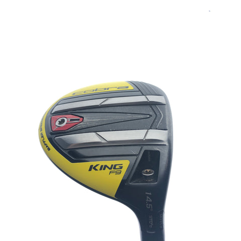 Used Cobra KING F9 Speedback 3 Fairway Wood / 14.5 Degrees / Stiff Flex