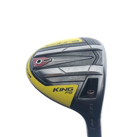 Used Cobra KING F9 Speedback 3 Fairway Wood / 14.5 Degrees / Stiff Flex