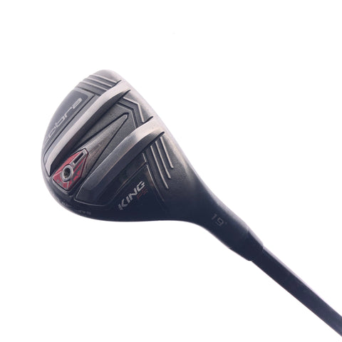 Used Cobra KING F9 Speedback 3 Hybrid / 19 Degrees / Stiff Flex