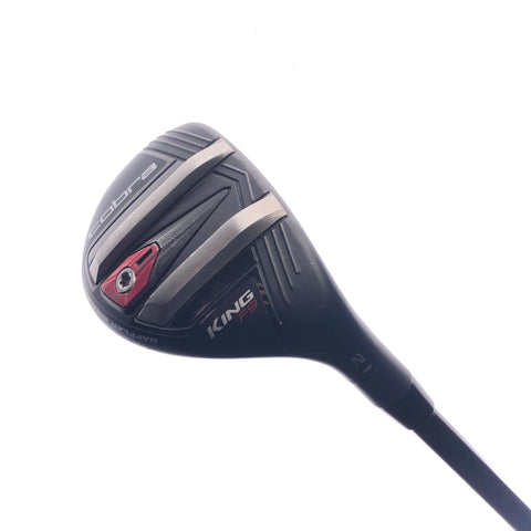 Used Cobra KING F9 Speedback 4 Hybrid / 21 Degrees / Regular Flex