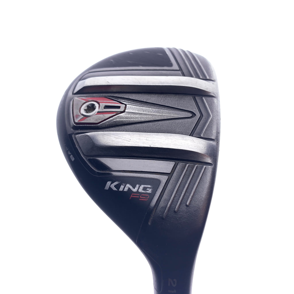 Used Cobra KING F9 Speedback 4 Hybrid / 21 Degrees / Stiff Flex