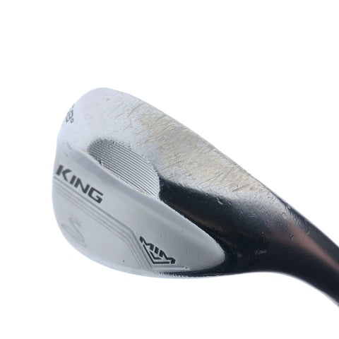 Used Cobra KING MIM Lob Wedge / 58.0 Degrees / Stiff Flex