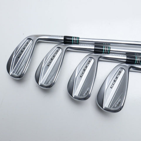 Used Cobra King CB Iron Set / 4 - PW + GW / Stiff Flex