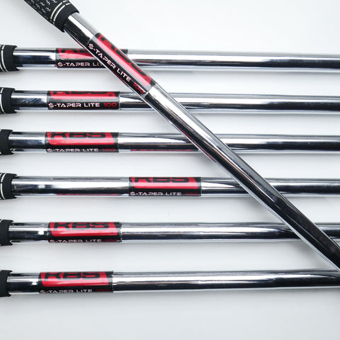 Used Cobra King CB Iron Set / 4 - PW / Stiff Flex