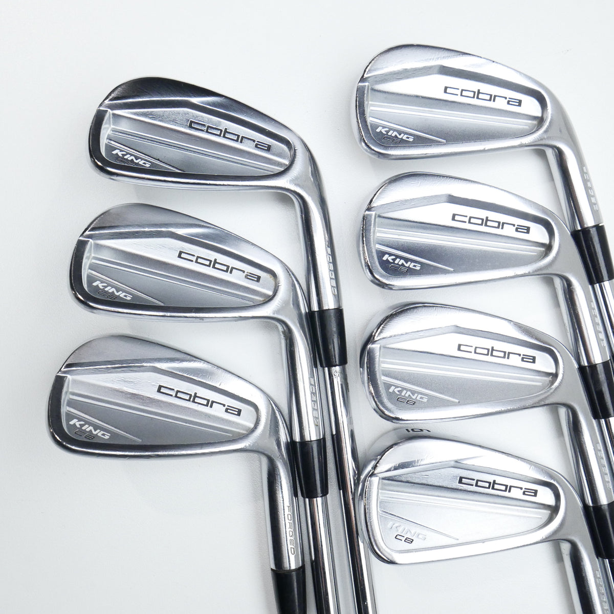 Used Cobra King CB Iron Set / 4 - PW / Stiff Flex