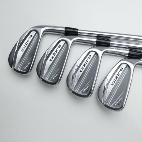 Used Cobra King CB Iron Set / 4 - PW / Stiff Flex
