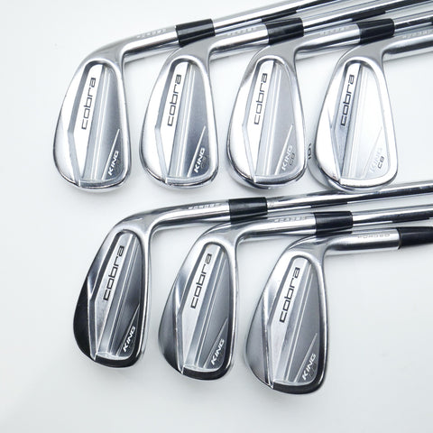Used Cobra King CB Iron Set / 4 - PW / Stiff Flex