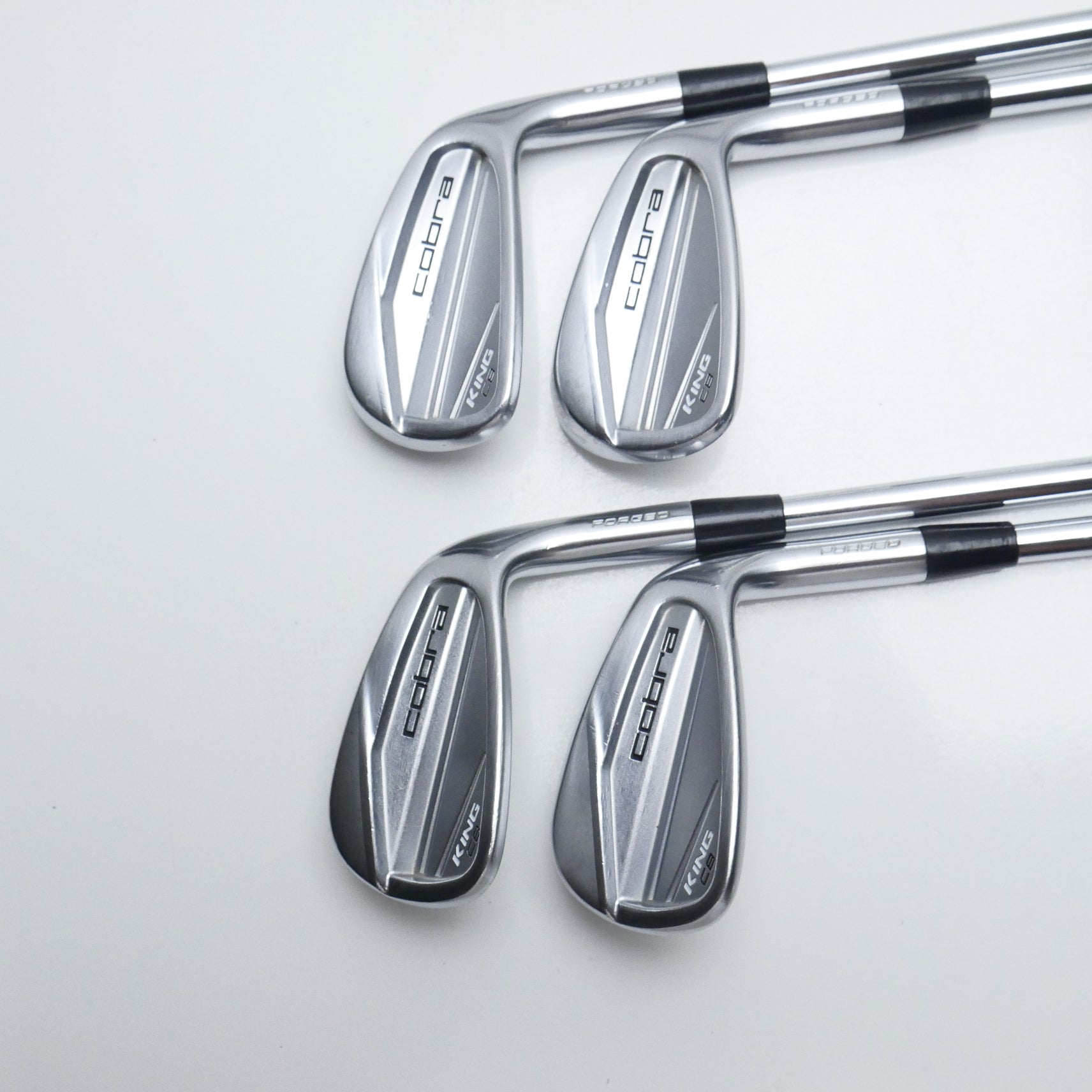 Used Cobra King CB Iron Set / 7 - PW / Stiff Flex