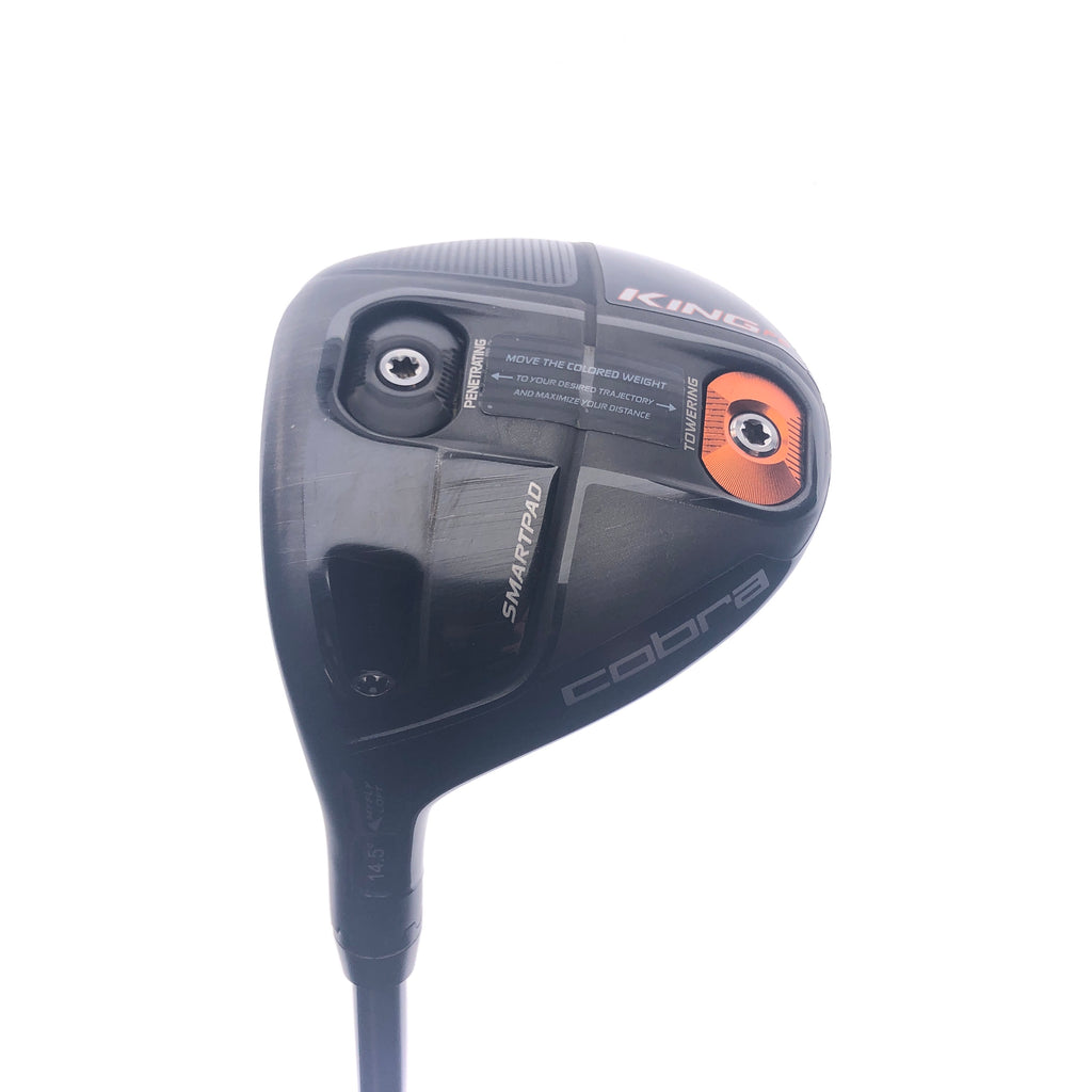Used Cobra King F6 3 Fairway Wood / 14.5 Degrees / Regular Flex / Left-Handed