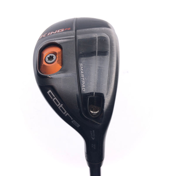 Used Cobra King F6 4 Hybrid / 22 Degrees / Regular Flex