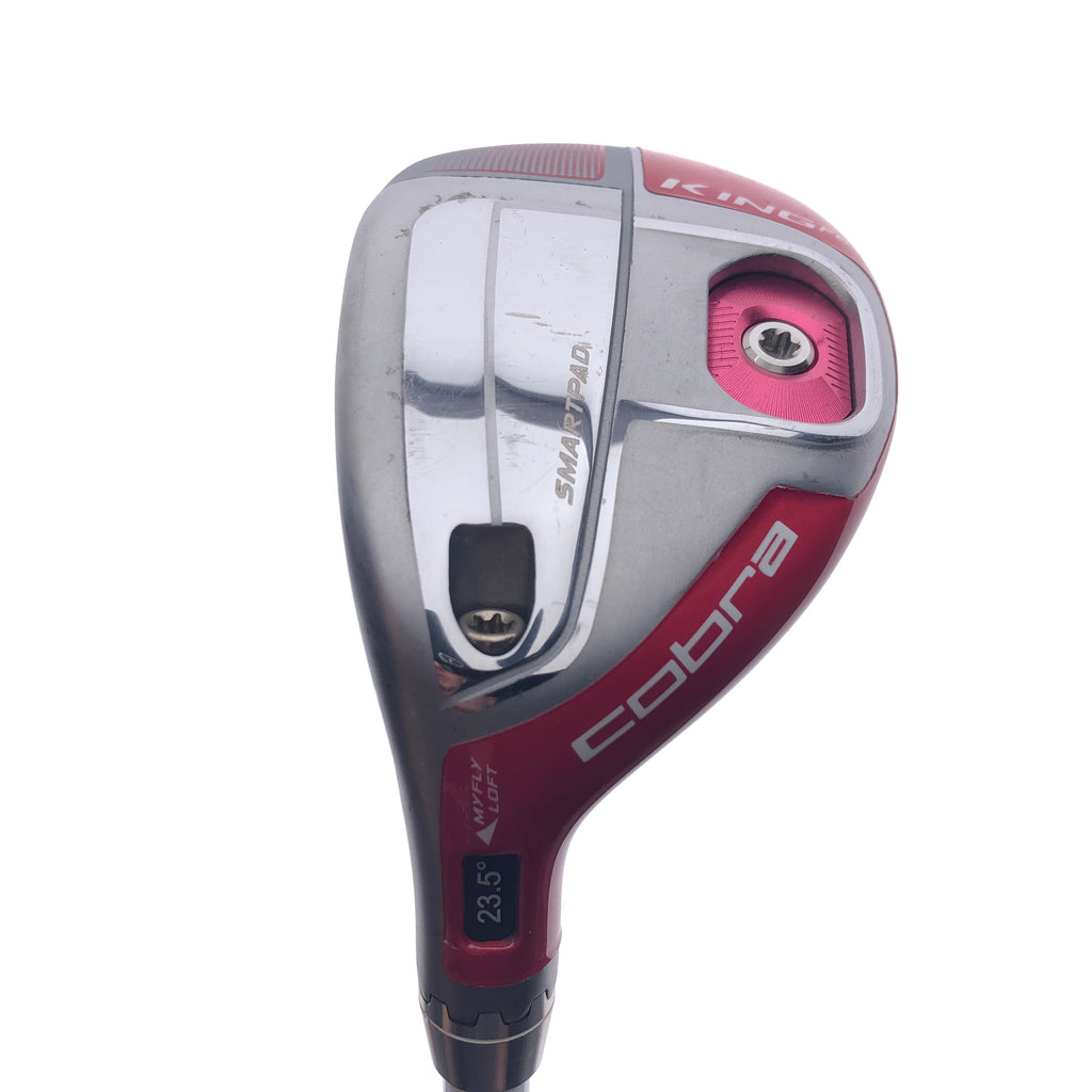 Used Cobra King F6 4 Hybrid / 23.5 Degrees / Ladies Flex / Left-Handed