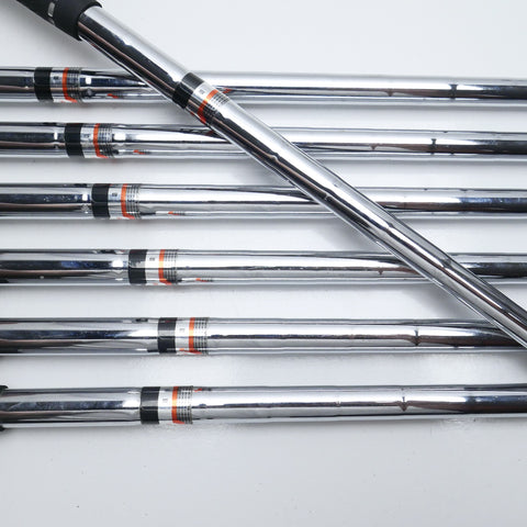 Used Cobra King F6 Iron Set / 5 - SW / Stiff Flex