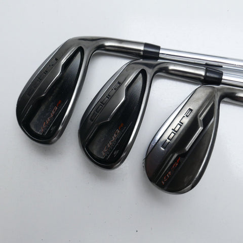 Used Cobra King F6 Iron Set / 5 - SW / Stiff Flex