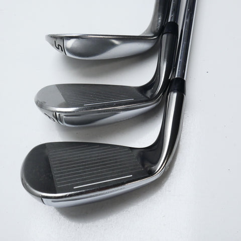 Used Cobra King F6 Iron Set / 5 - SW / Stiff Flex