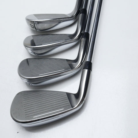 Used Cobra King F6 Iron Set / 5 - SW / Stiff Flex