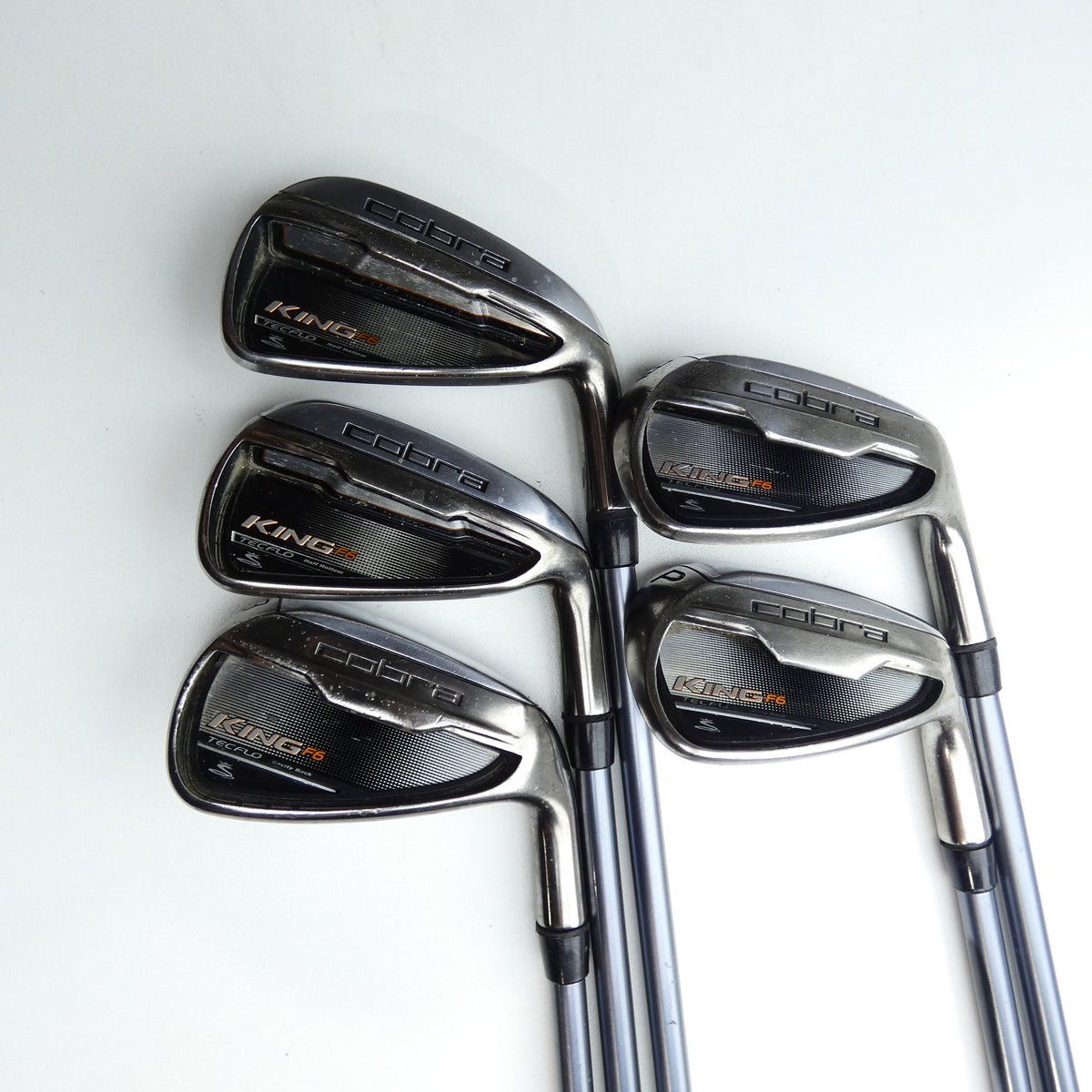 Used Cobra King F6 Iron Set / 6 - PW / Regular Flex