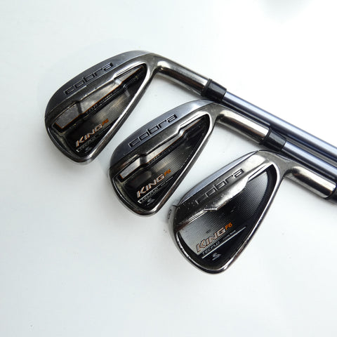 Used Cobra King F6 Iron Set / 6 - PW / Regular Flex