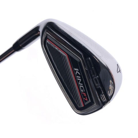 Used Cobra King F7 4 Iron / 20.0 Degrees / Stiff Flex / Left-Handed