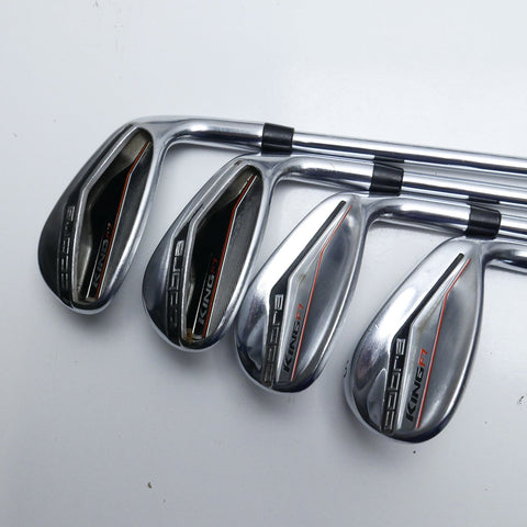 Used Cobra King F7 Iron Set / 4 - SW + GW / Regular Flex