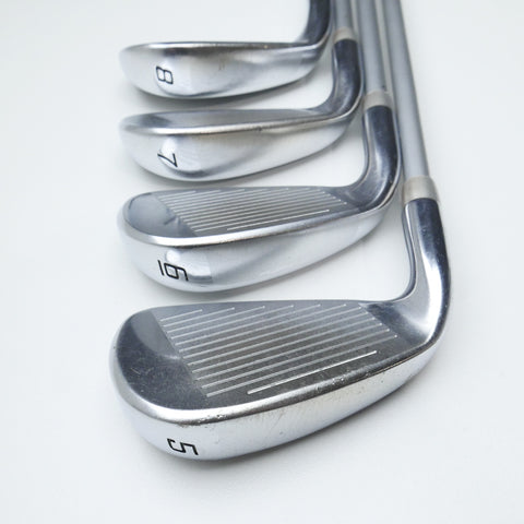 Used Cobra King F7 Ladies Iron Set / 5 - SW + GW / Ladies Flex