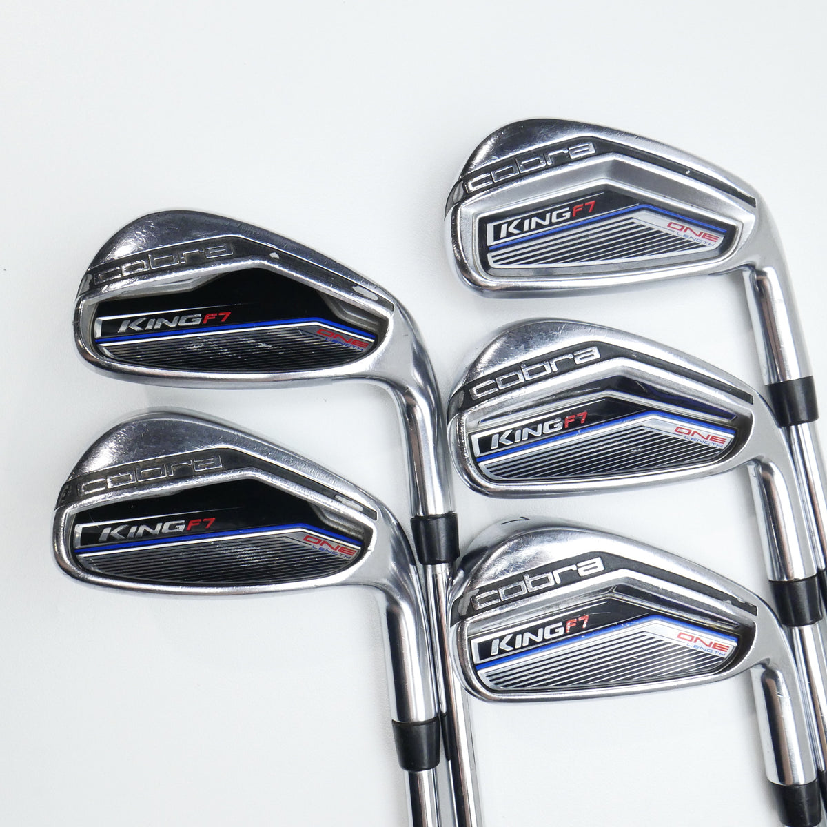 Used Cobra King F7 One Length Iron Set / 5 - 9 IRON / Regular Flex