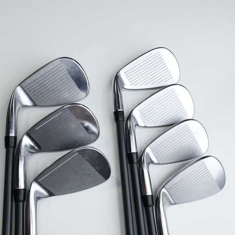 Used Cobra King F7 One Length Iron Set / 5 - PW + GW / Lite Flex