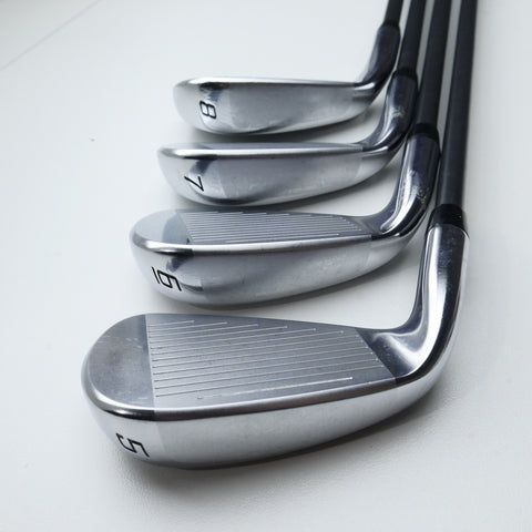 Used Cobra King F7 One Length Iron Set / 5 - PW + GW / Lite Flex