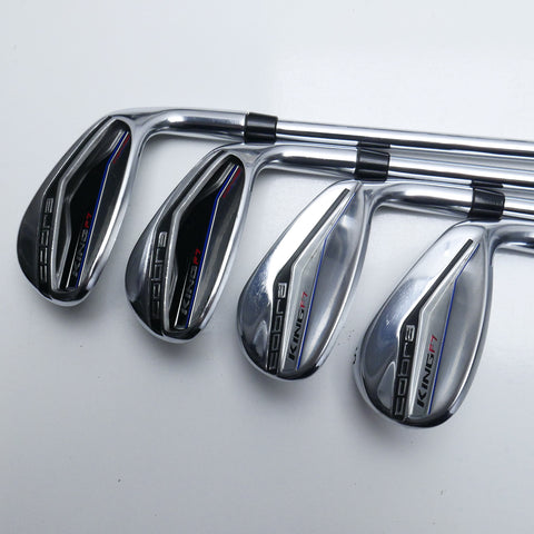 Used Cobra King F7 One Length Iron Set / 5 - SW + GW / Regular Flex