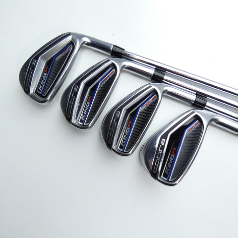 Used Cobra King F7 One Length Iron Set / 5 - SW + GW / Regular Flex