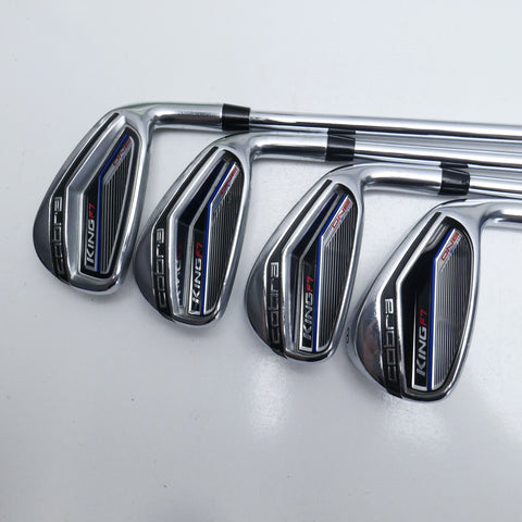 Used Cobra King F7 One Length Iron Set / 5 - SW + GW / Regular Flex