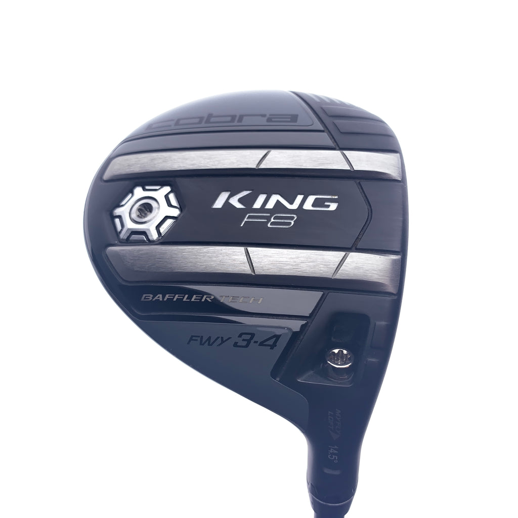 Used Cobra King F8 3 - 4 Fairway Wood / 15 Degrees / Regular Flex