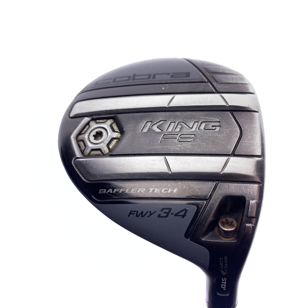 Used Cobra King F8 3 - 4 Fairway Wood / 15 Degrees / Stiff Flex