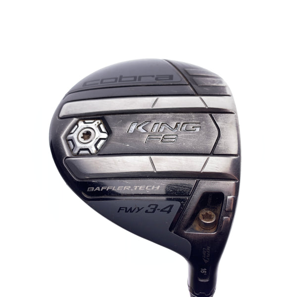 Used Cobra King F8 3 - 4 Fairway Wood / 16 Degrees / Stiff Flex