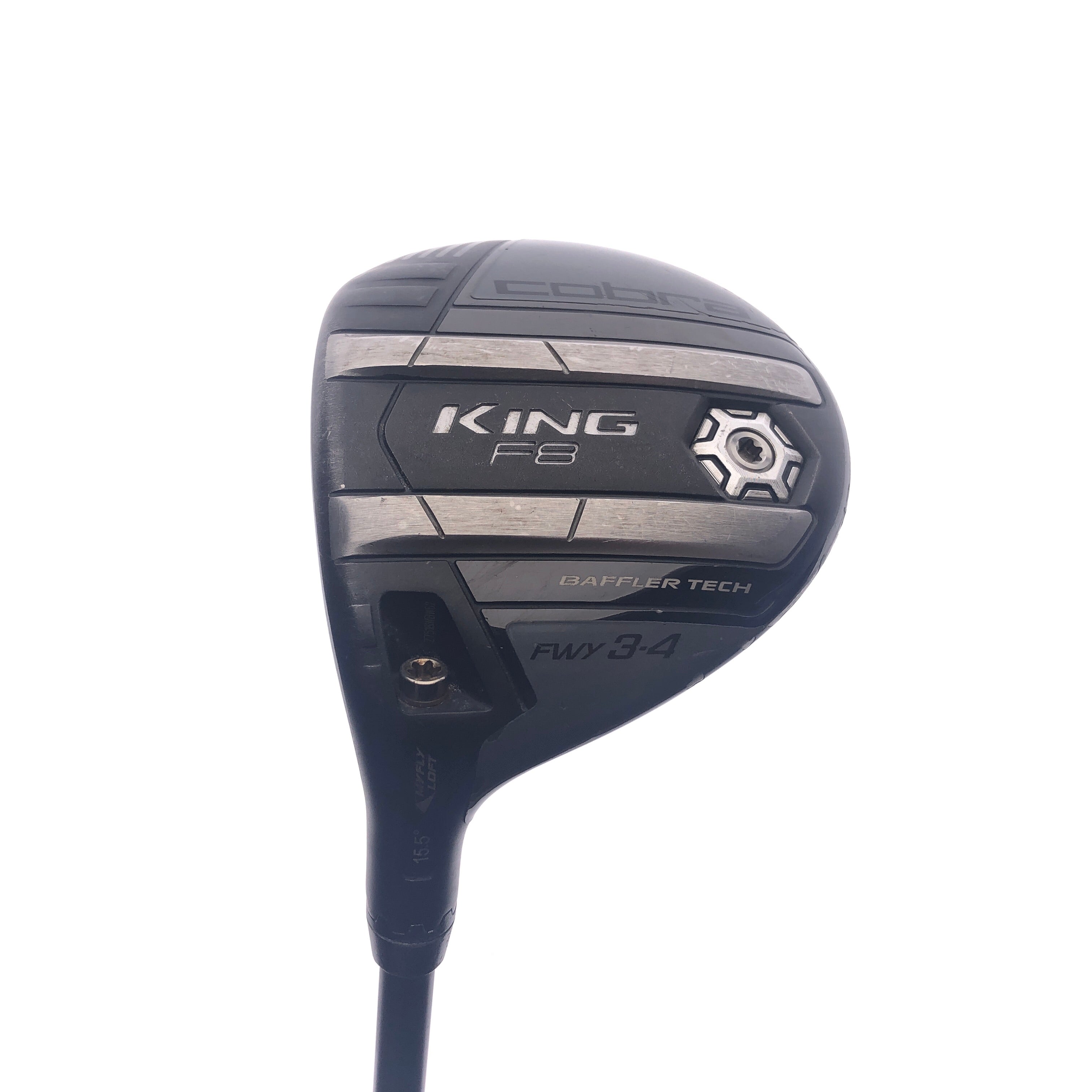 Used Cobra King F8 3 - 4 Wood / 15.5 Degrees / Regular Flex / Left-Handed