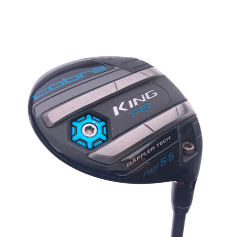 Used Cobra King F8 5 - 6 Fairway Wood / 18 Degrees / Aldila NV 55 Ladies Flex