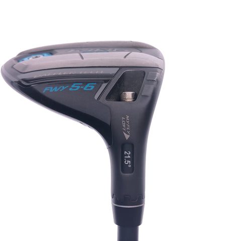 Used Cobra King F8 5 - 6 Fairway Wood / 18 Degrees / Aldila NV 55 Ladies Flex