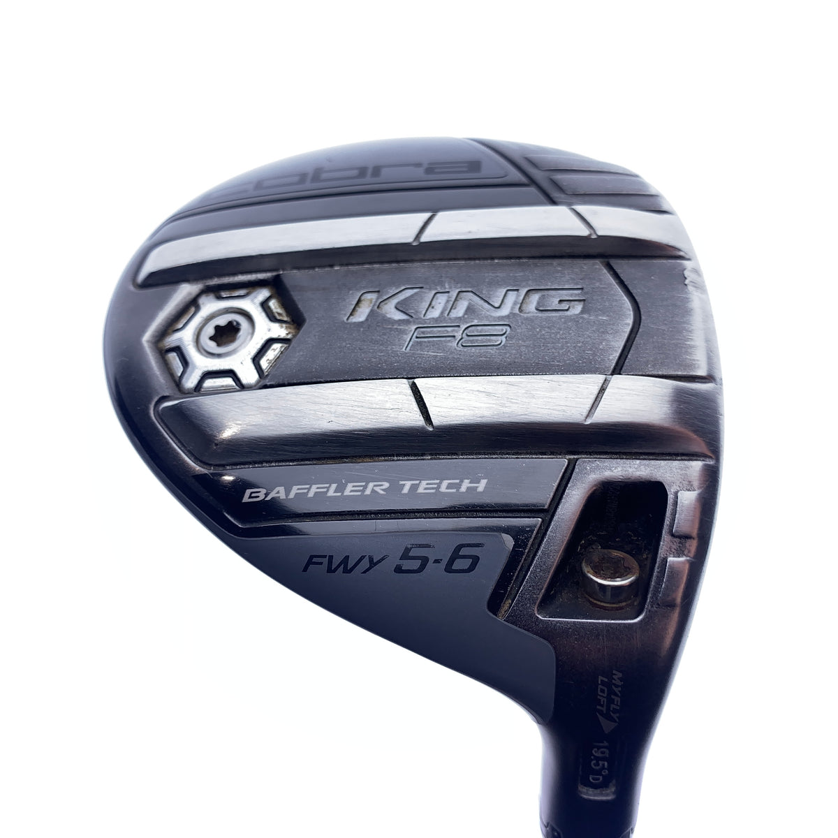Used Cobra King F8 5 - 6 Fairway Wood / 19.5 Degrees / Regular Flex