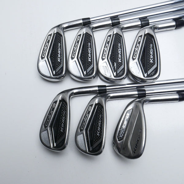 Used Cobra King F8 Iron Set / 5 - PW + GW / Regular Flex