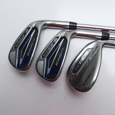 Used Cobra King F8 One Length Iron Set / 5 - PW + GW / Regular Flex