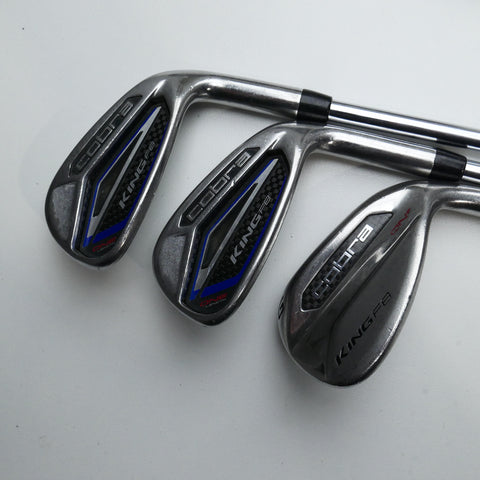 Used Cobra King F8 One Length Iron Set / 5 - PW + GW / Regular Flex